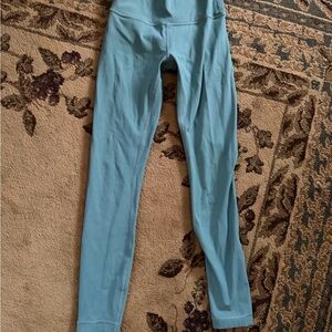 lululemon athletica wonderunder Blue Leggings